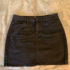 Almost Famous Denim Mini Skirt